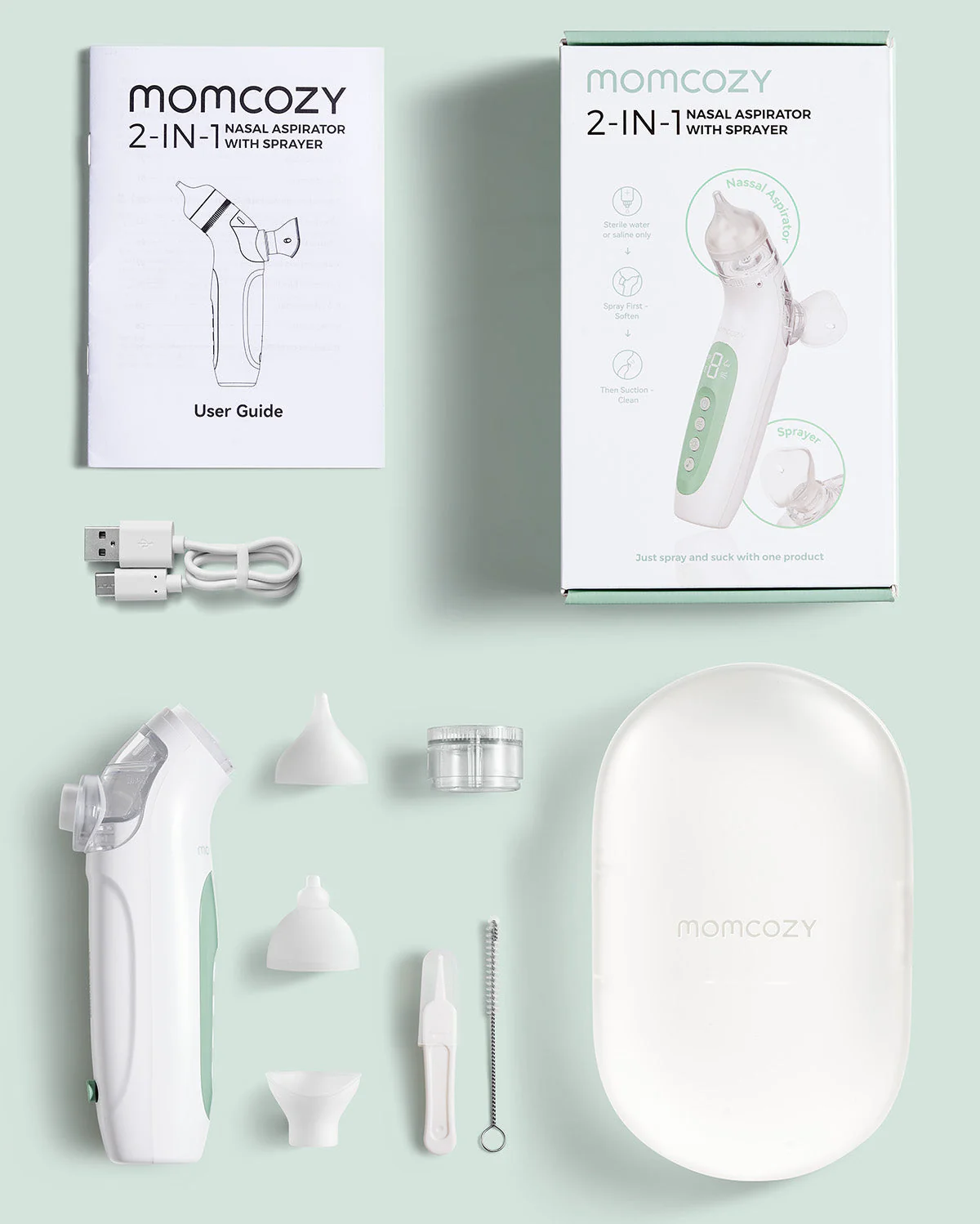 Baby-Care Bundle:Electric Nasal Aspirator & Electric Baby Nail File & Baby Wipe Warmer - Image 10