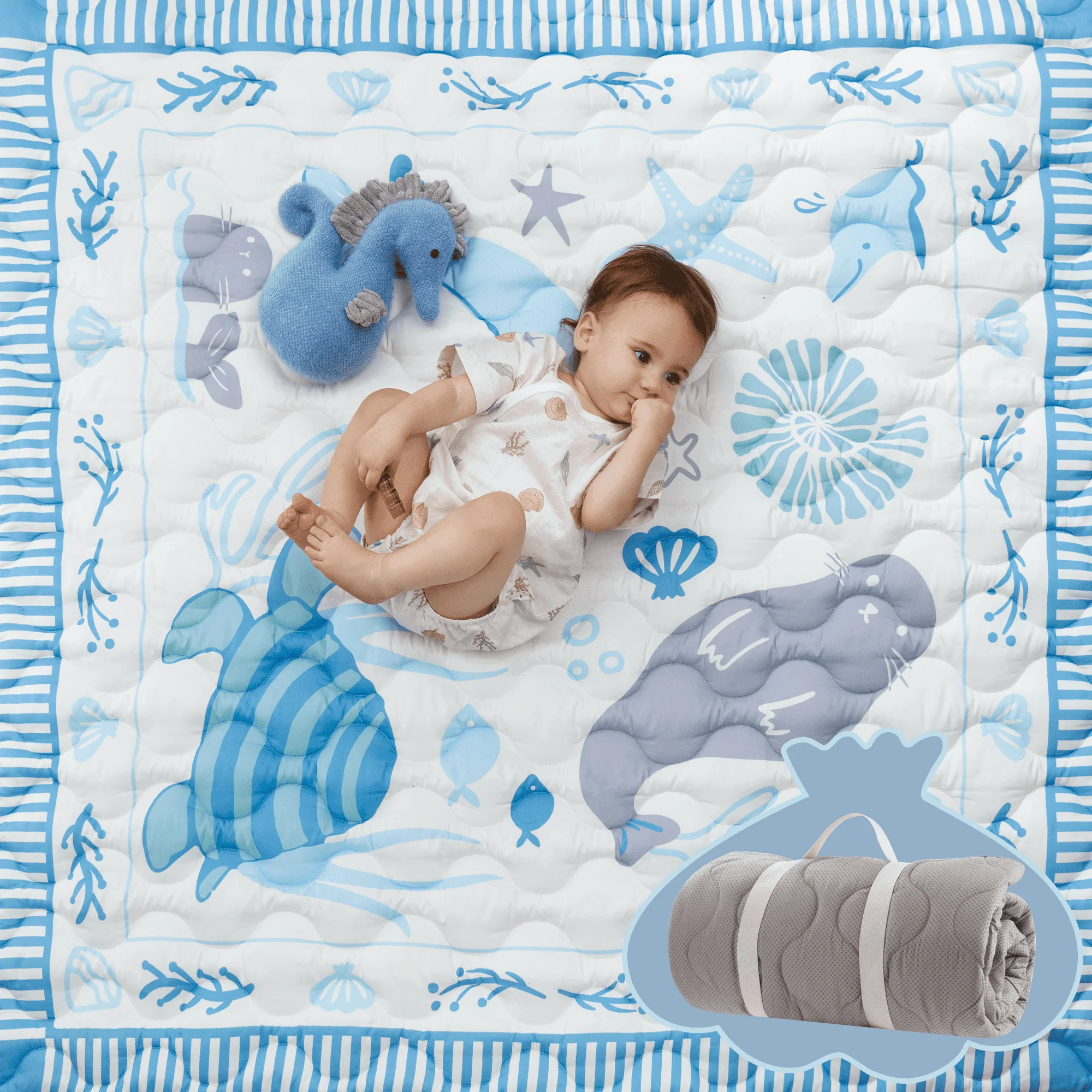Baby Portable Playmat - Green Forest - Image 14