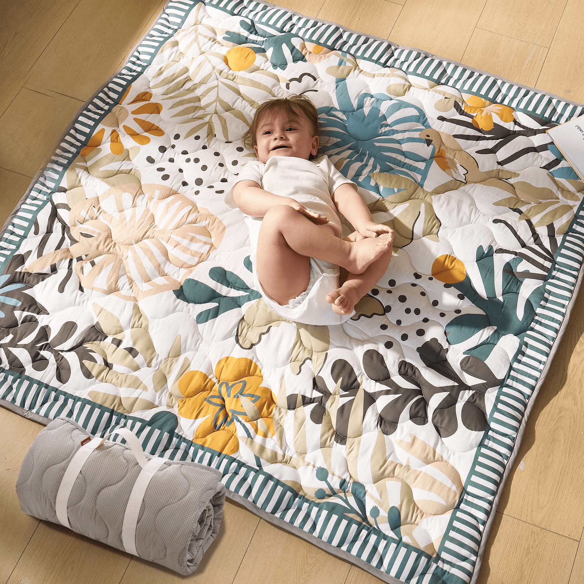 Baby Portable Playmat - Green Forest - Image 16