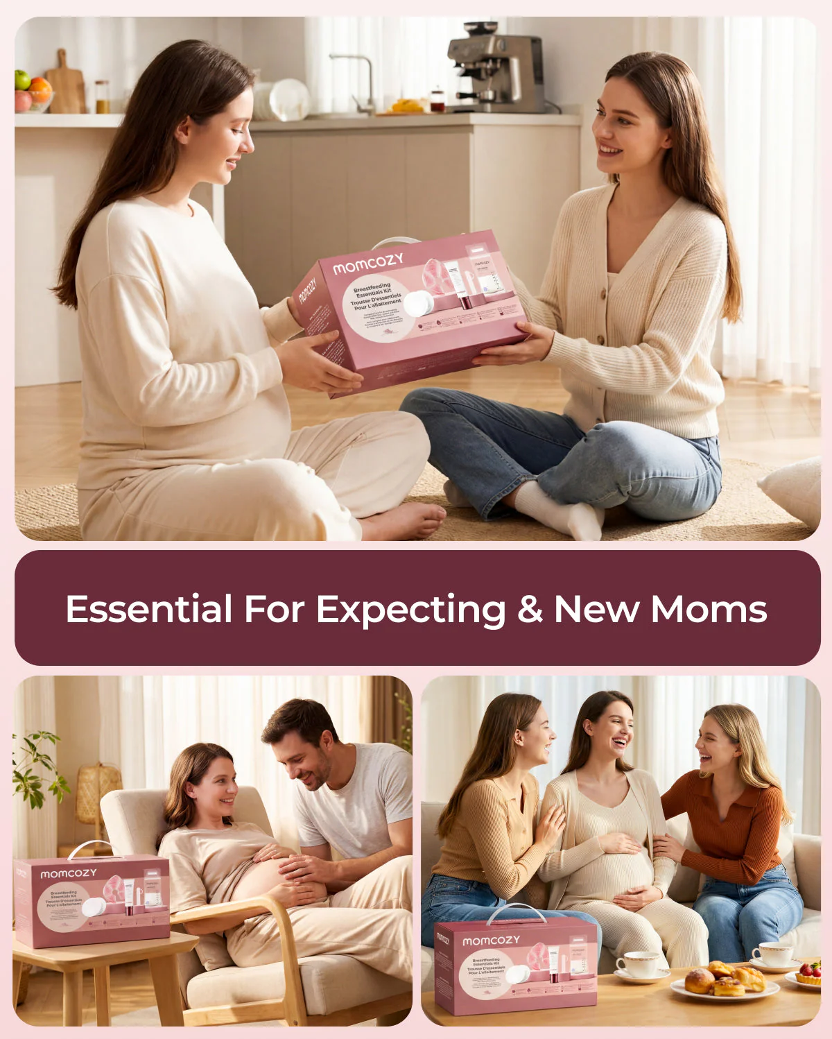 Momcozy Breastfeeding Essentials & Postpartum Kit (73 Pieces) - Image 7