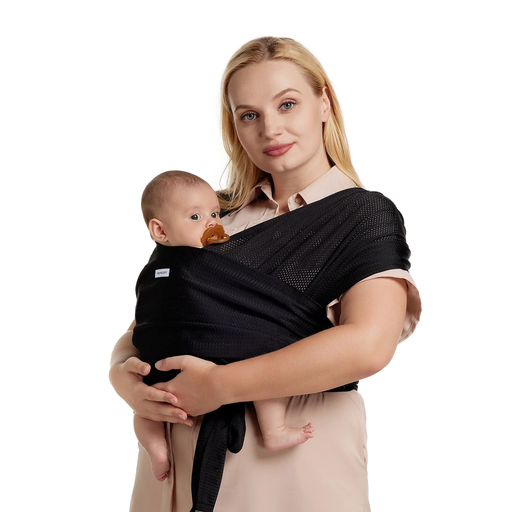 Easy to Wear Hands Free - Baby Wrap Carrier - Image 48