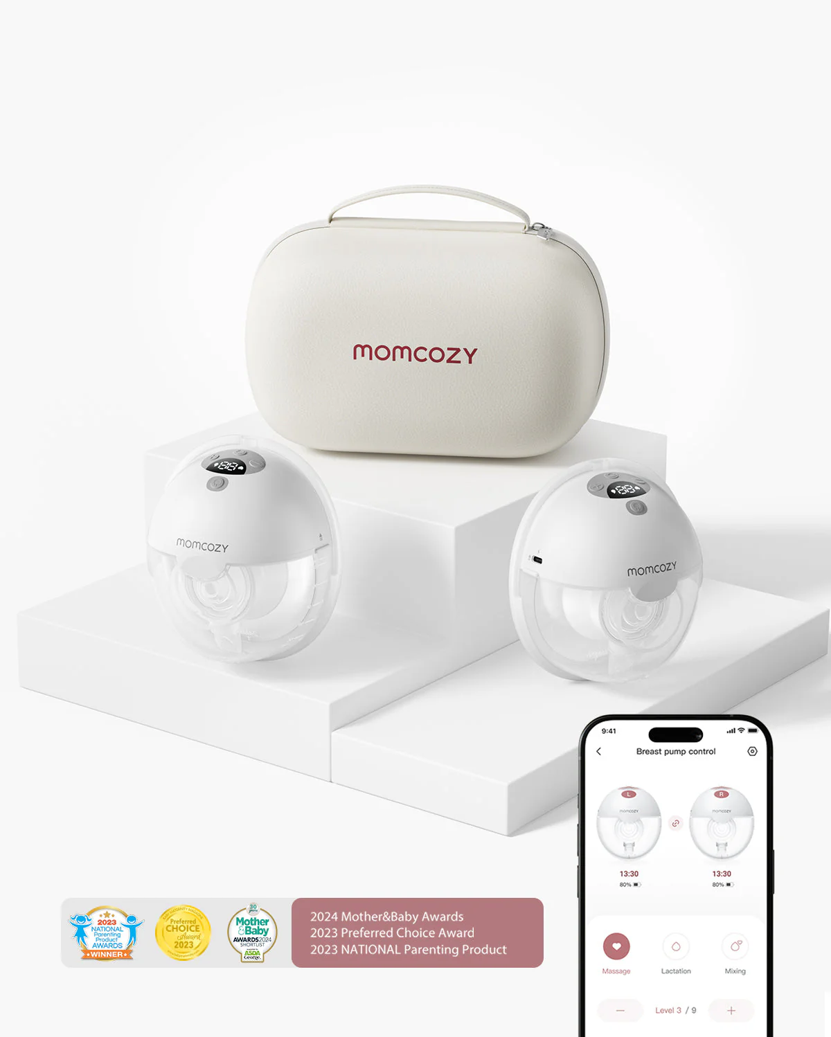 M5 Smart Bra Bundle: Double M5 Smart Breast Pump and 4-in-1 Pumping Bra(YN12) - Image 13