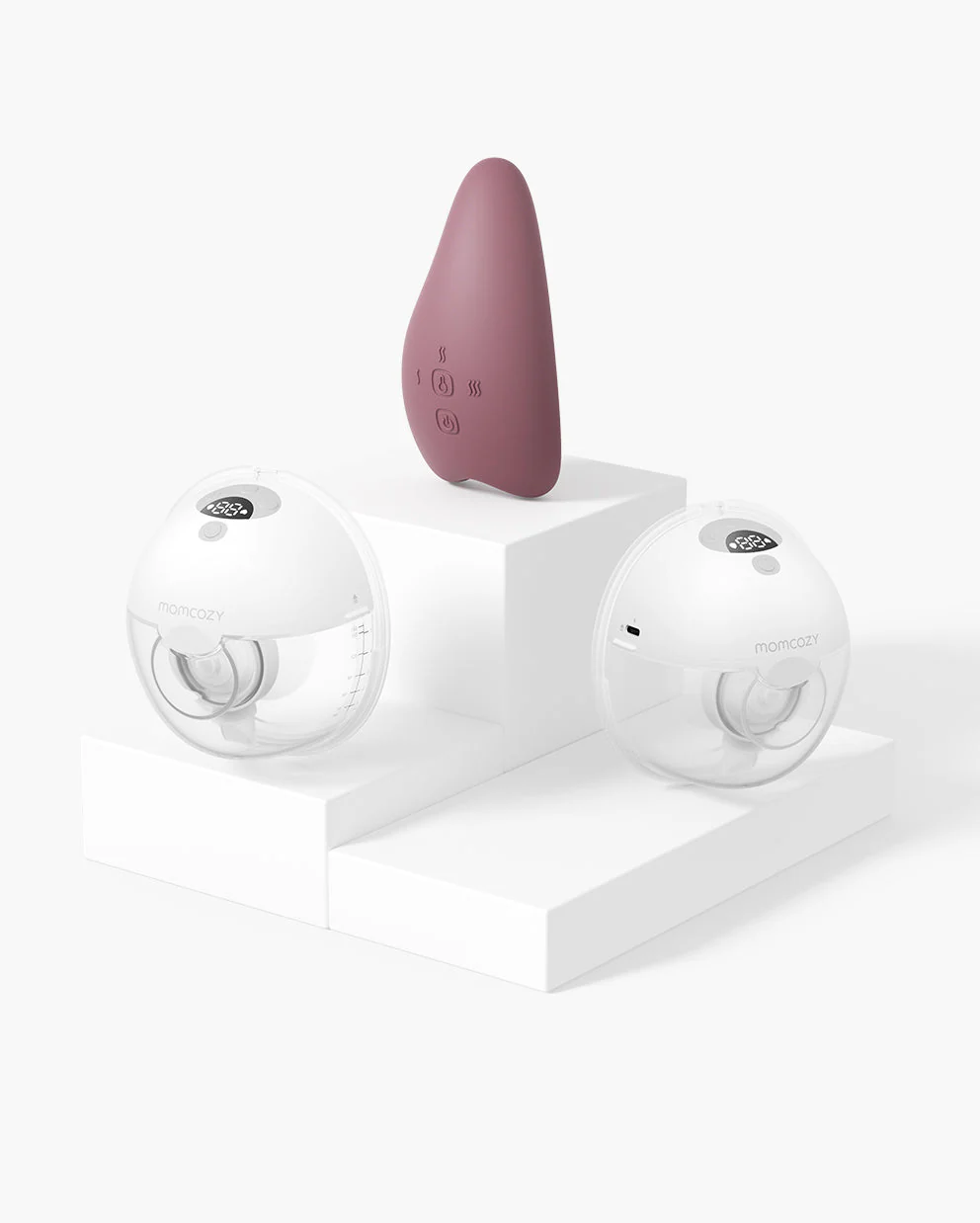M5 Smart Massager Bundle: Double M5 Smart Wearable Breast Pump and One Breast Massager - Image 11