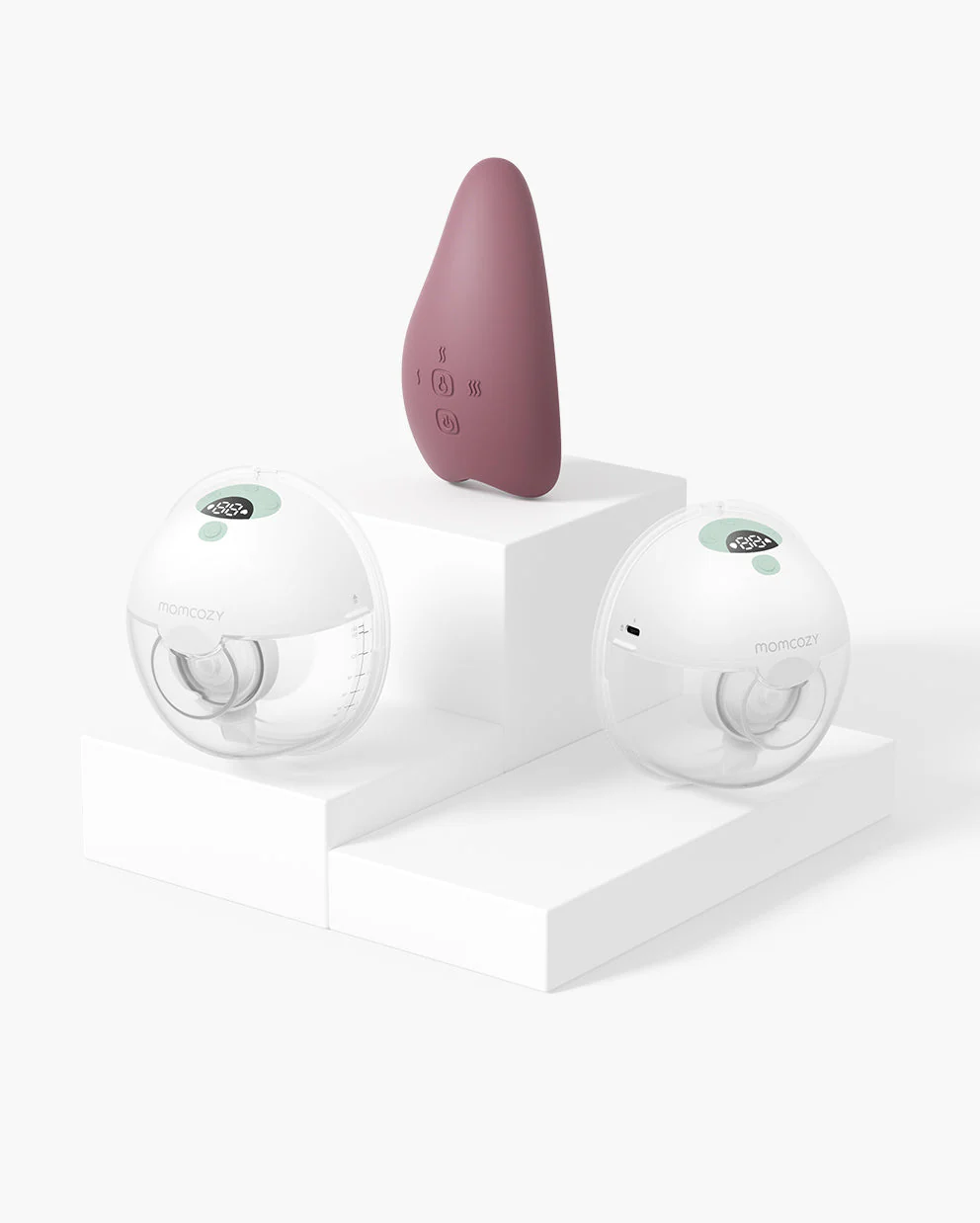M5 Smart Massager Bundle: Double M5 Smart Wearable Breast Pump and One Breast Massager - Image 12