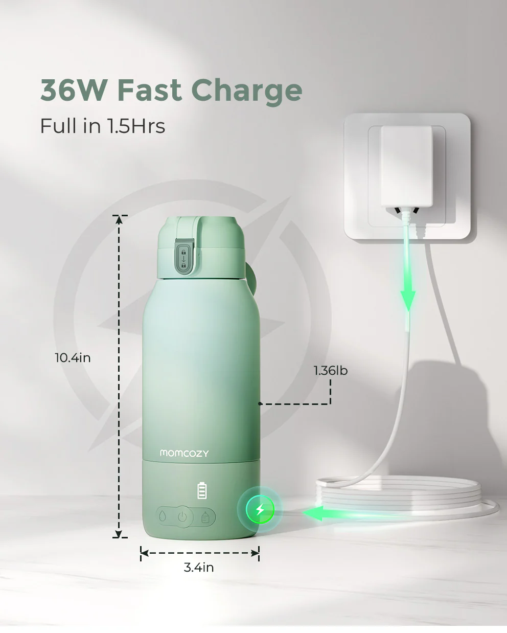 M9 Warmer Bundle: Mobile Flow™ Breast Pump and Portable Baby Bottle Warmer - Image 14