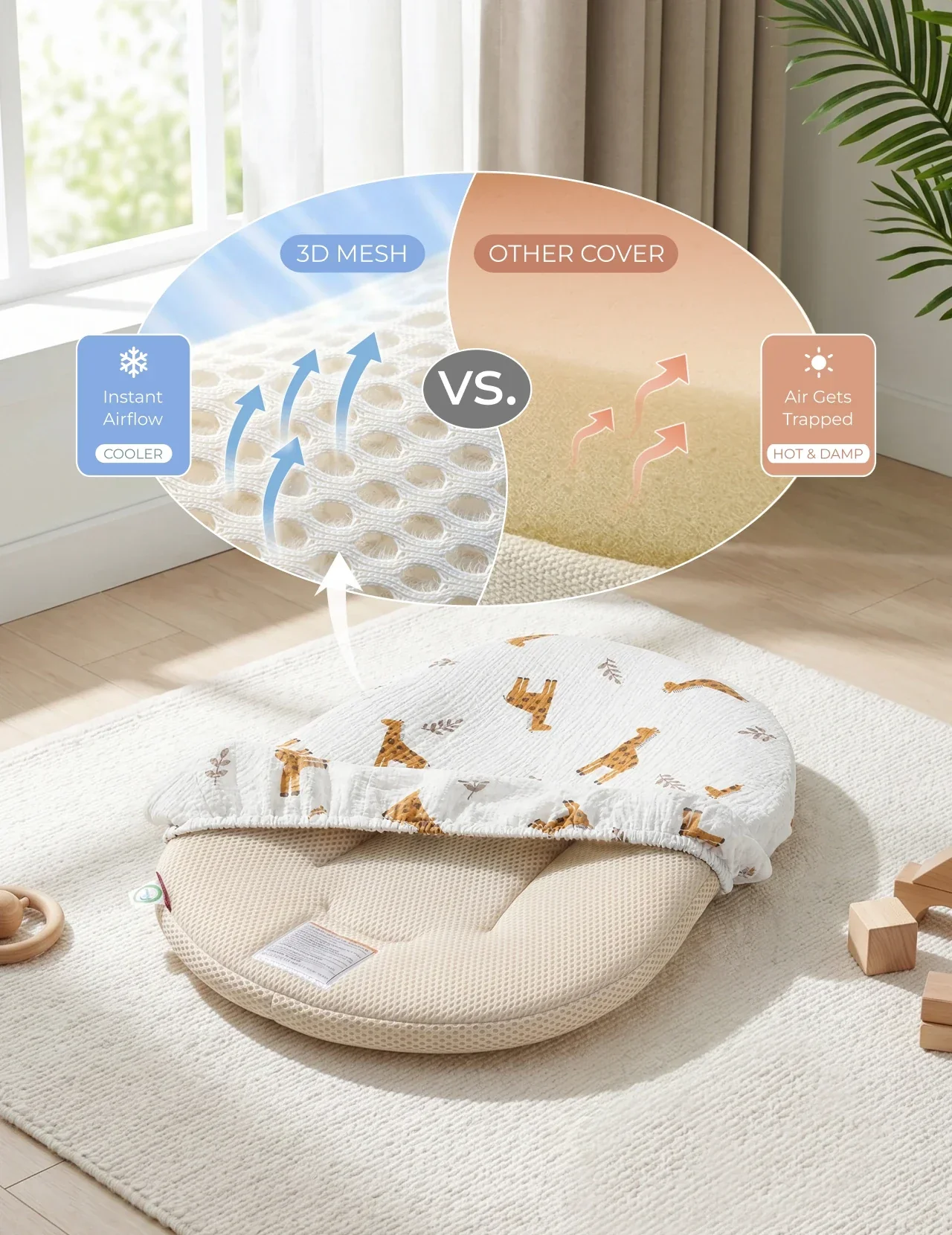 Momcozy Baby Loungers for 0-6M - Image 17