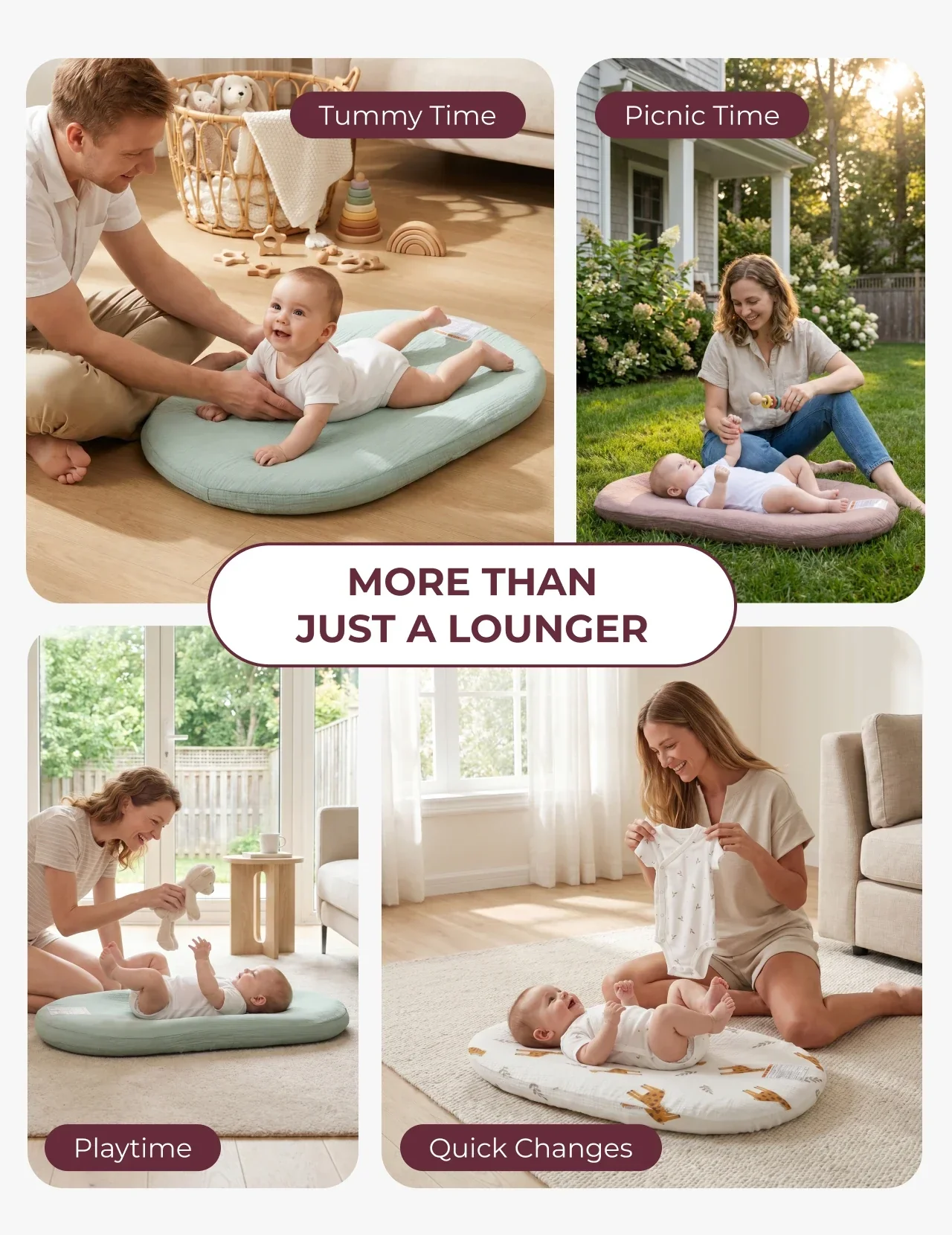 Momcozy Baby Loungers for 0-6M - Image 21