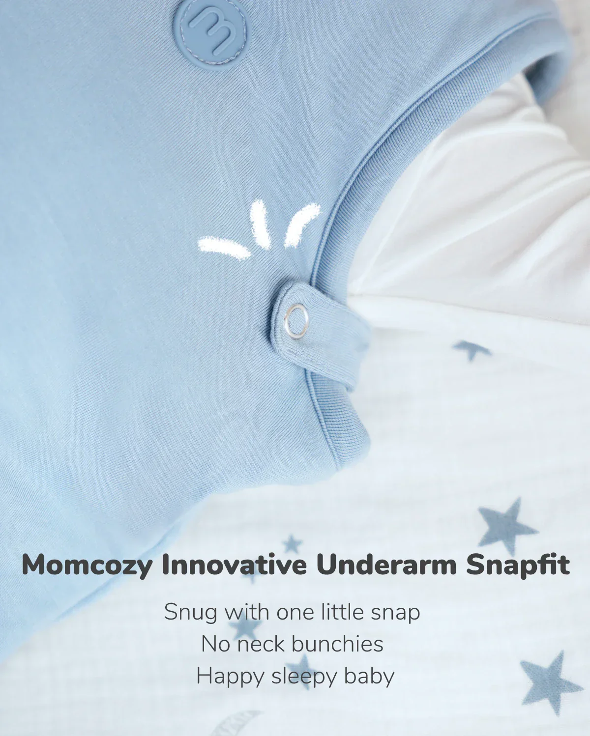 Momcozy Baby Sleep Sack 1.5 TOG - Image 4