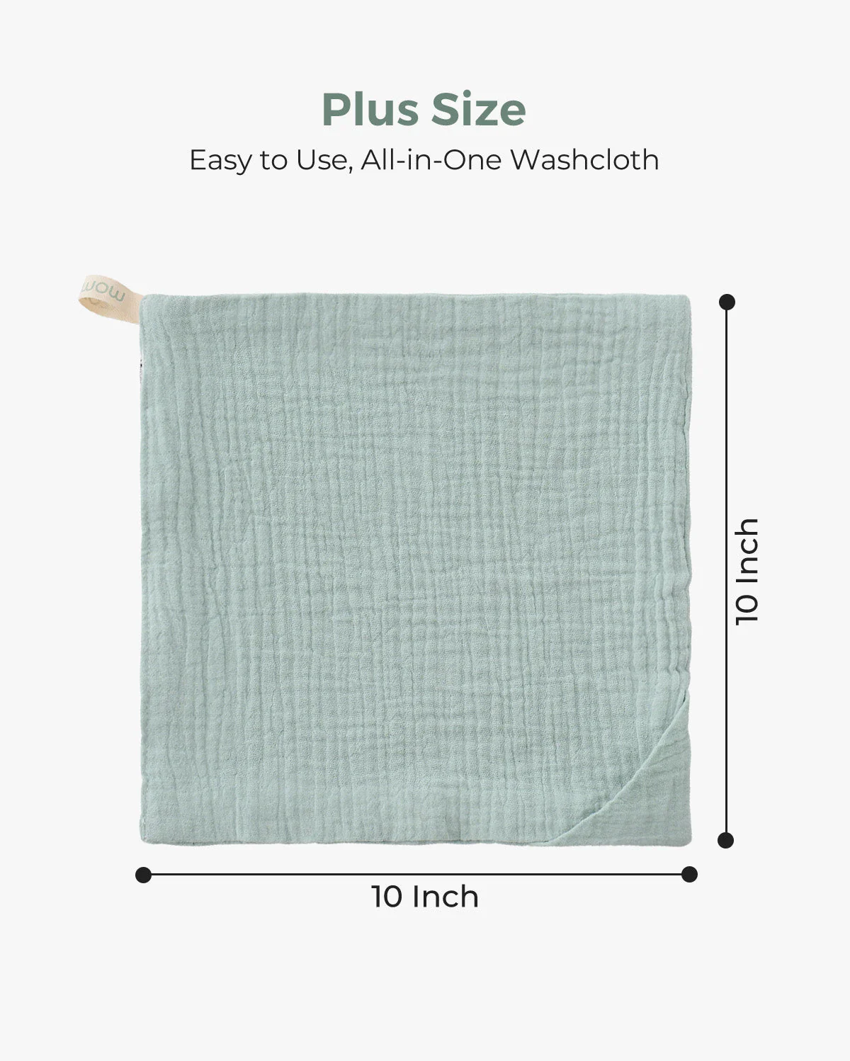 Momcozy Baby Washcloths – Soft 4-Layer Cotton, Gentle for Newborns - Image 15