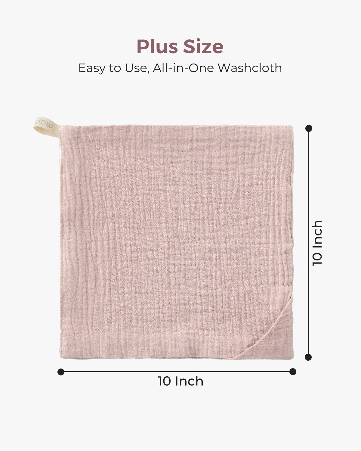 Momcozy Baby Washcloths – Soft 4-Layer Cotton, Gentle for Newborns - Image 22