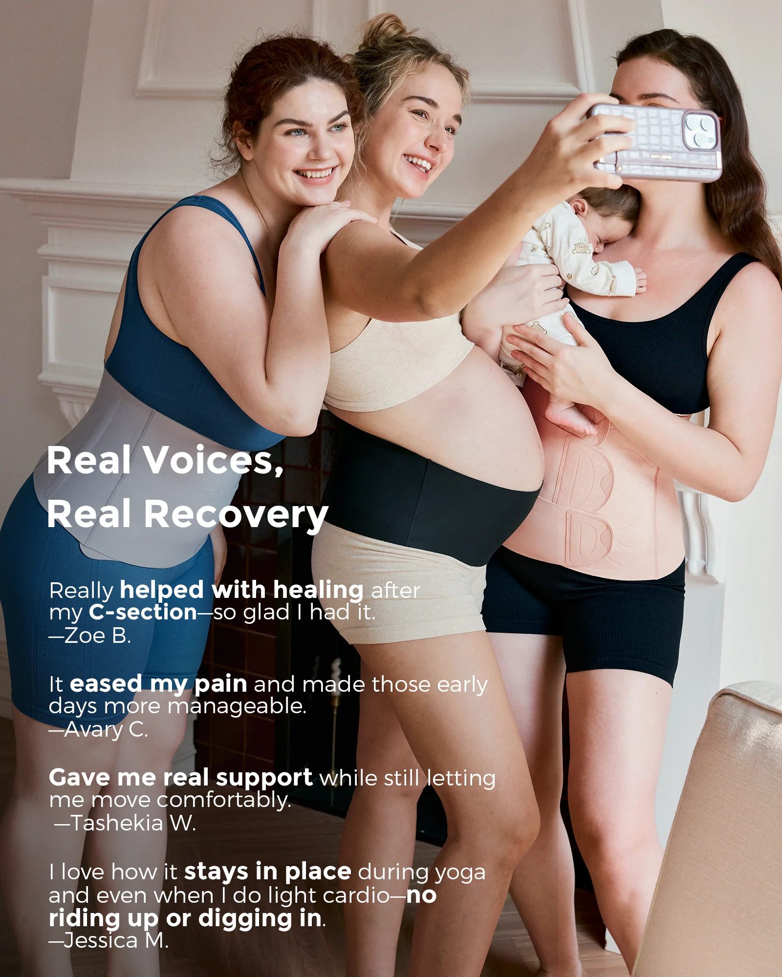Momcozy Ergowrap™ Postpartum Belly Wrap - Postpartum Belly Band - Image 57