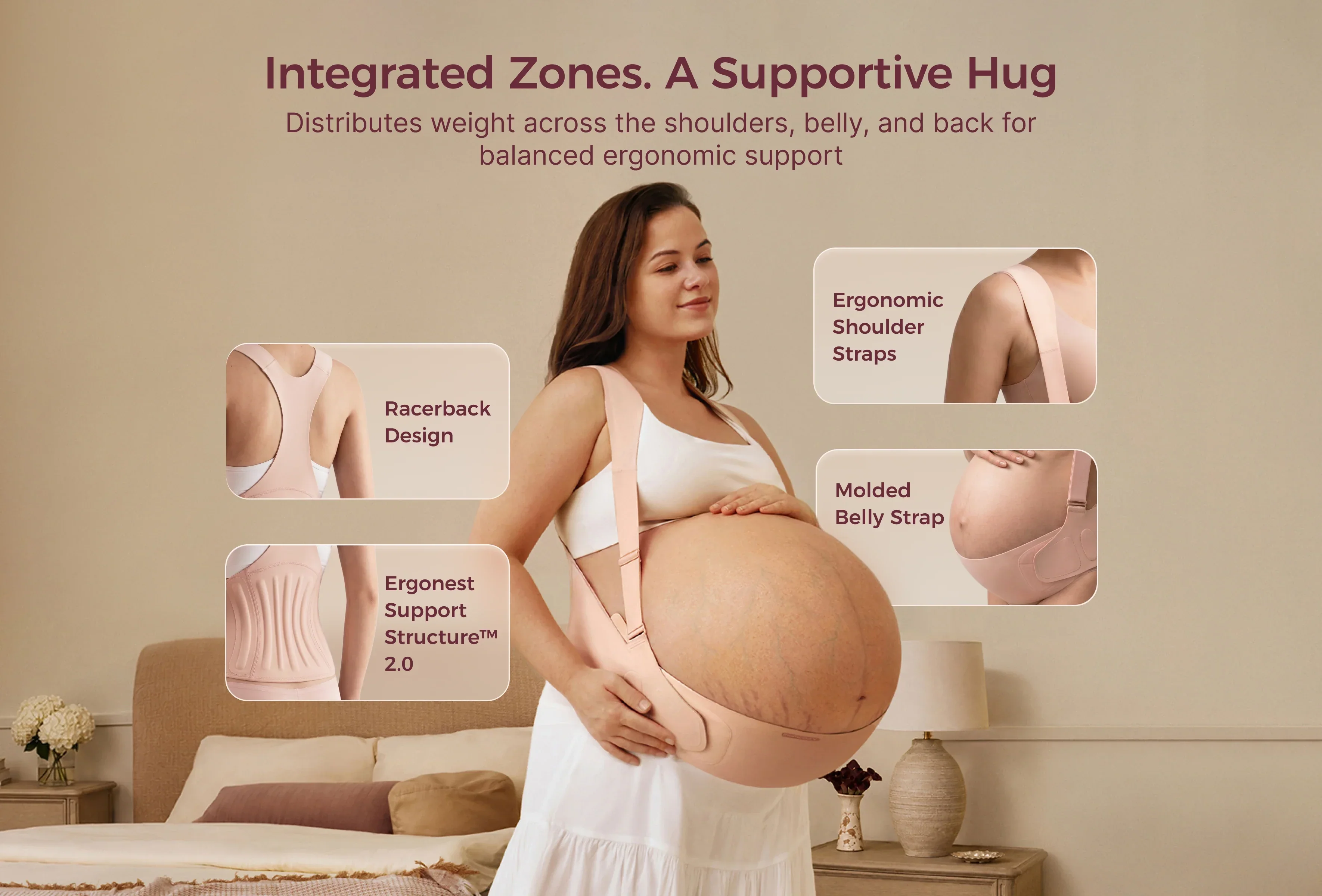 Momcozy Go As You Grow™ Maternity Belly Band - Image 5