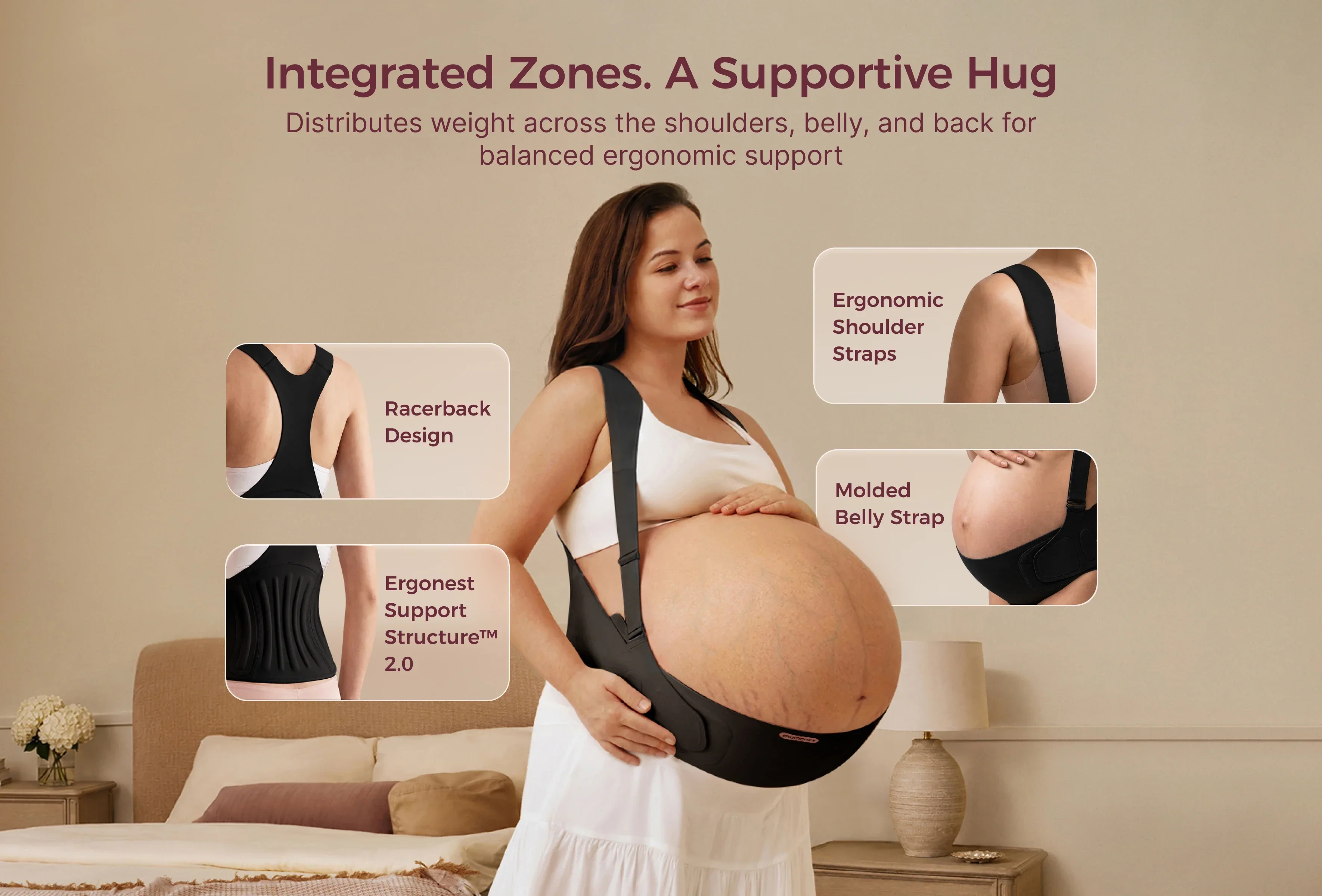 Momcozy Go As You Grow™ Maternity Belly Band - Image 9