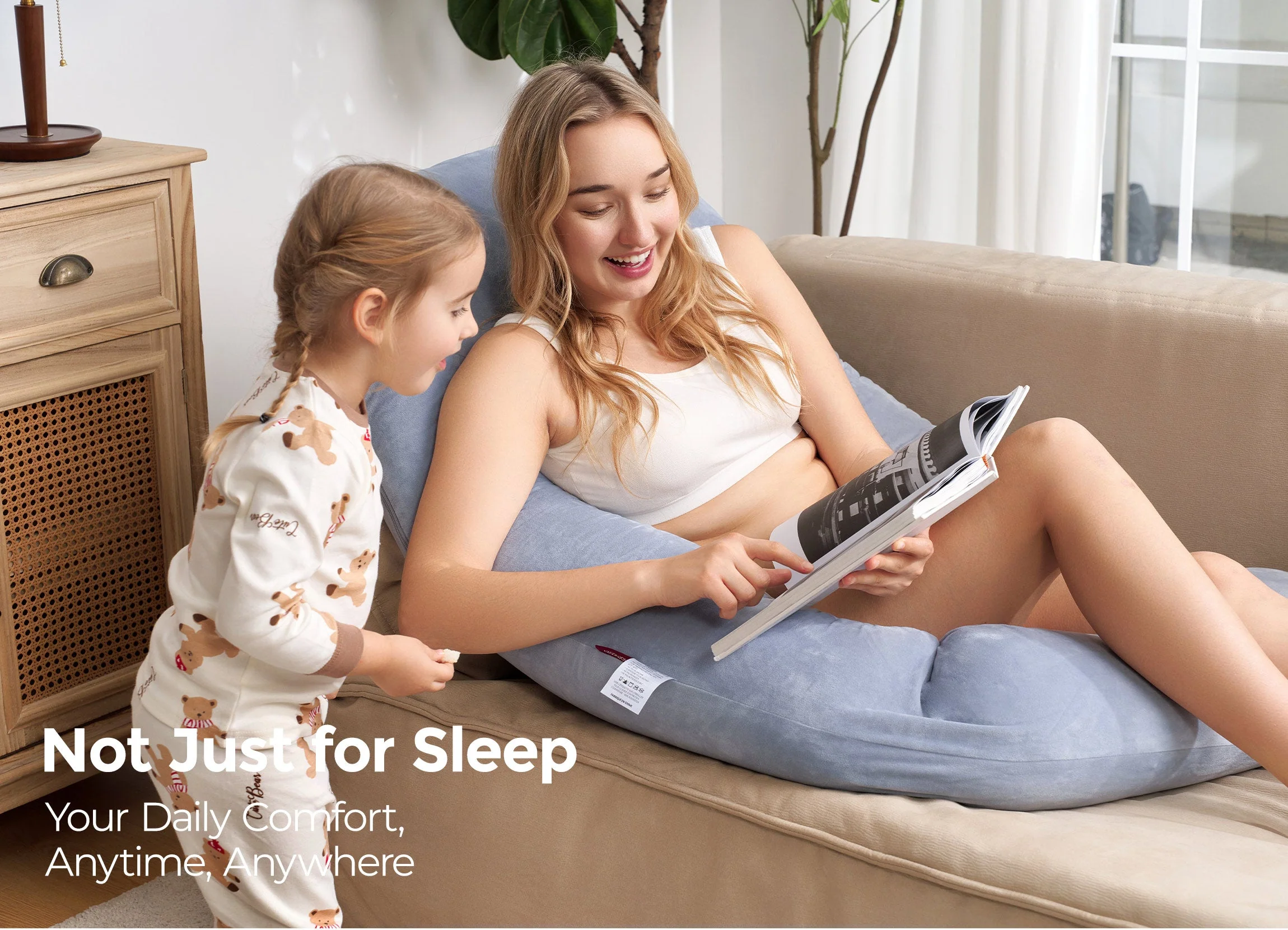 Momcozy dreamlign pregnancy Pillow - Image 7