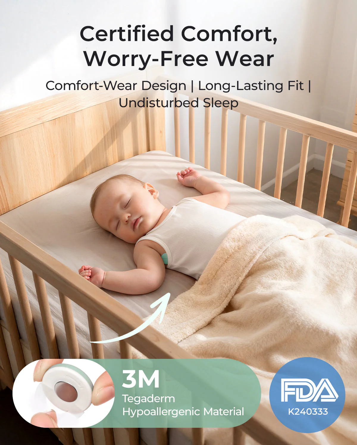 Momcozy Smart Baby Thermometer – Medical-Grade Accuracy & Real-Time App Monitoring - Image 7