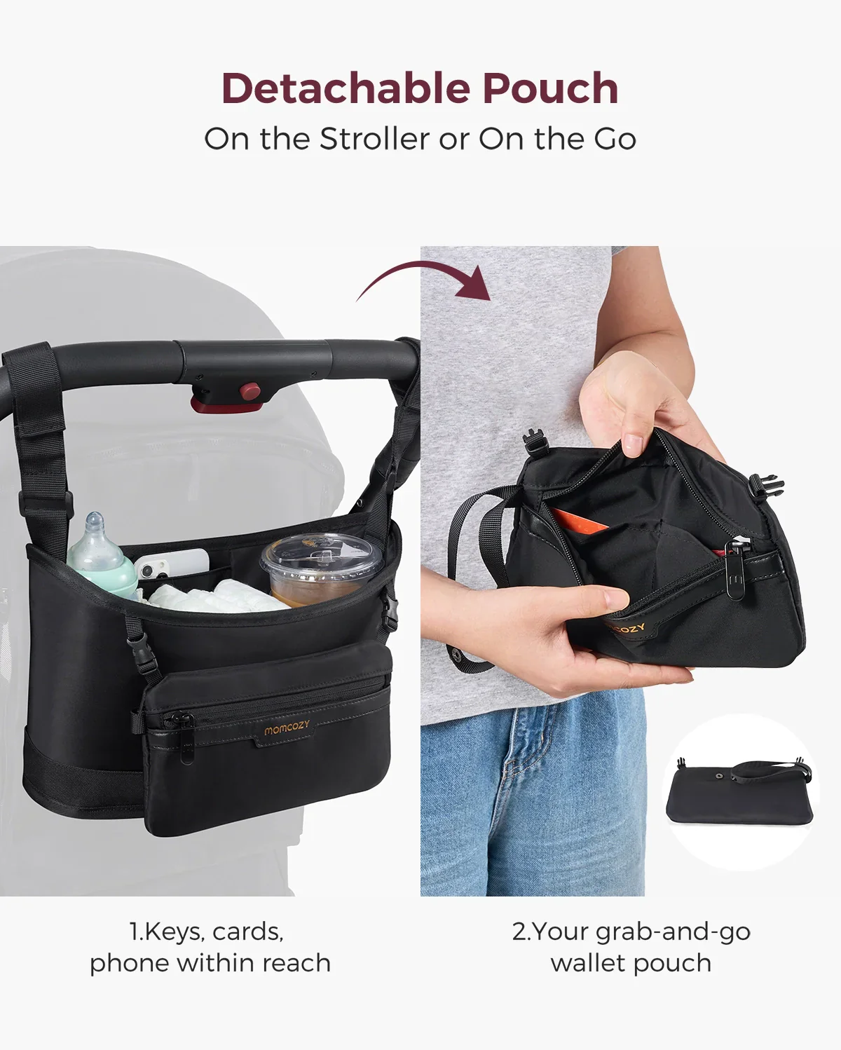 Momcozy Universal Stroller Organizer - Image 5