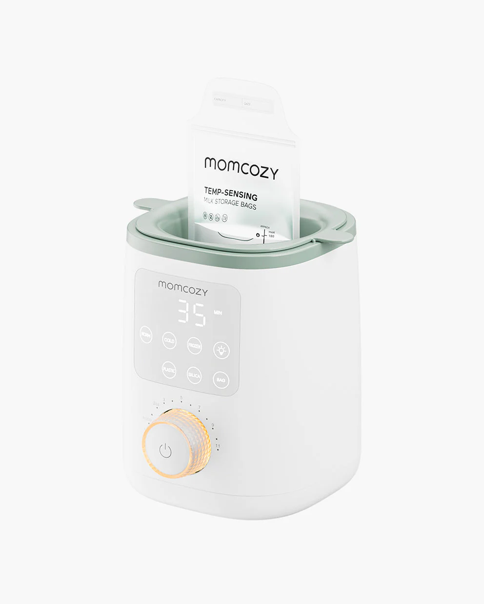 Nutri Smart Baby Bottle Warmer and 120 Count Breastmilk Storage Bags - Image 7