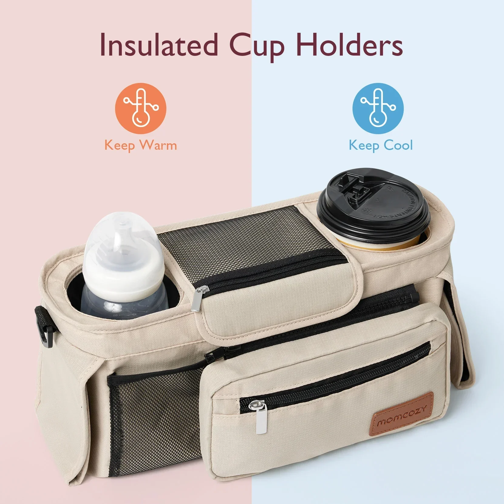 On-the-Go Bundle：ChangeGo Stroller and Baby Carrier and Organizer - Image 10