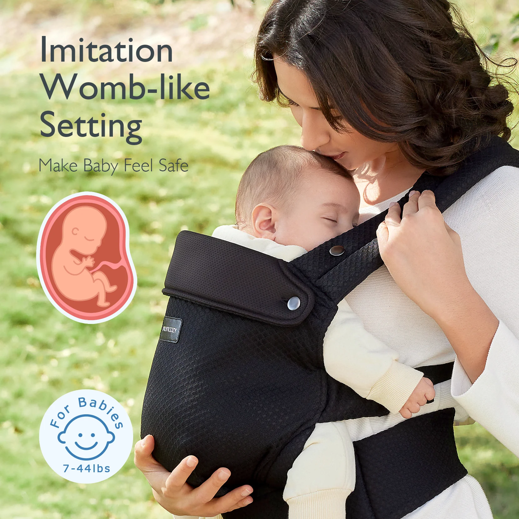 On-the-Go Bundle: M5 Smart Breast Pump and PureHug Baby Carrier - Image 9