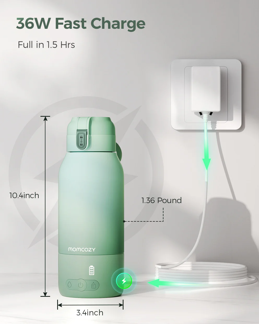 M9 Warmer Bundle: Mobile Flow™ Breast Pump and Portable Baby Bottle Warmer - Image 9