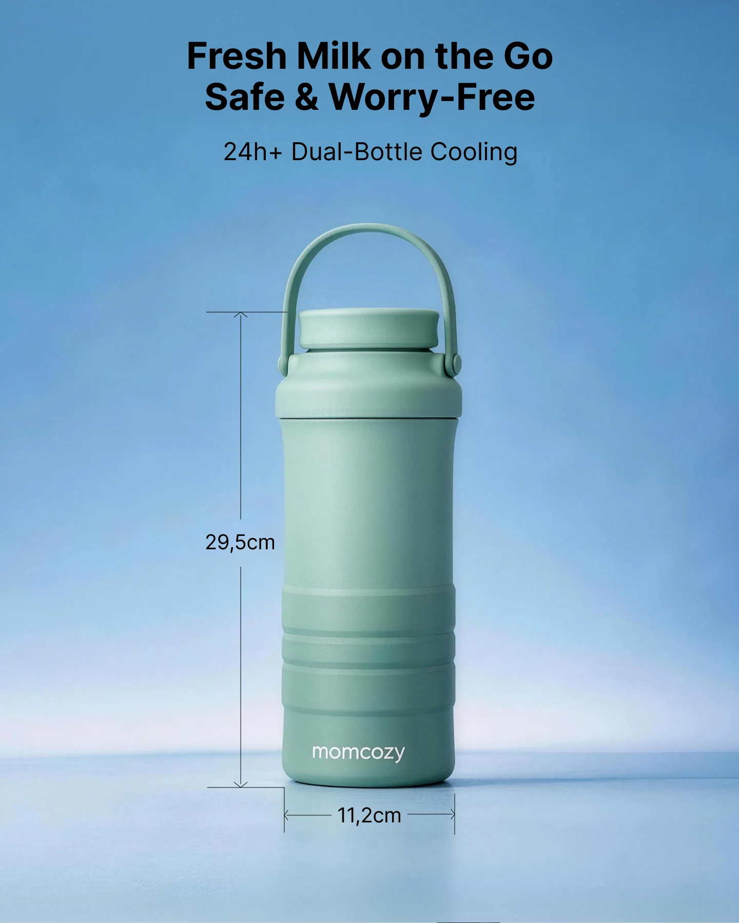 On-the-Go Bundle: Portable Baby Bottle Warmer + 22oz Baby Bottle Cooler - Image 4