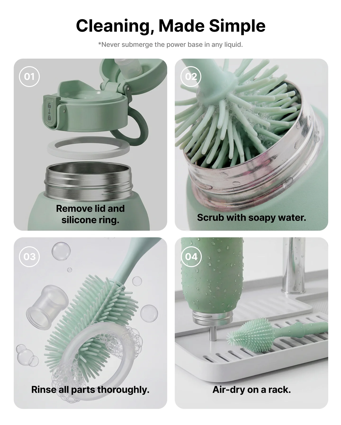 On-the-Go Bundle: Portable Baby Bottle Warmer + 22oz Baby Bottle Cooler - Image 8