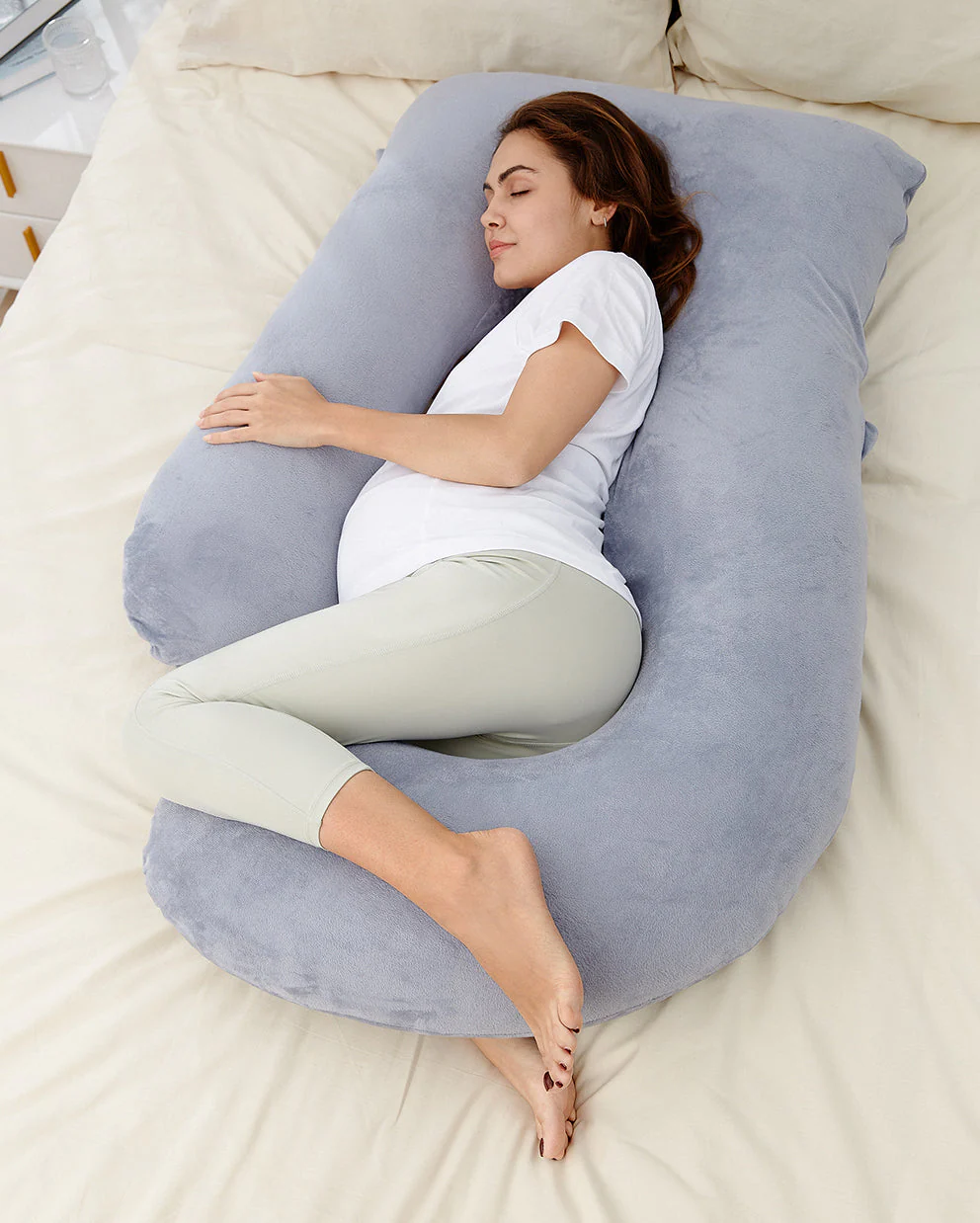 Huggable -  U Shaped Maternity Body Pillow - Image 3