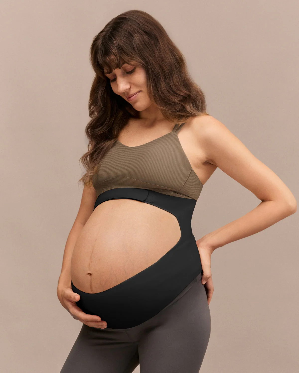 Pregnancy Comfort Bundle: Ergonest Belly Band and Ultra Soft Seamless Nursing Bra YN21 - Image 14
