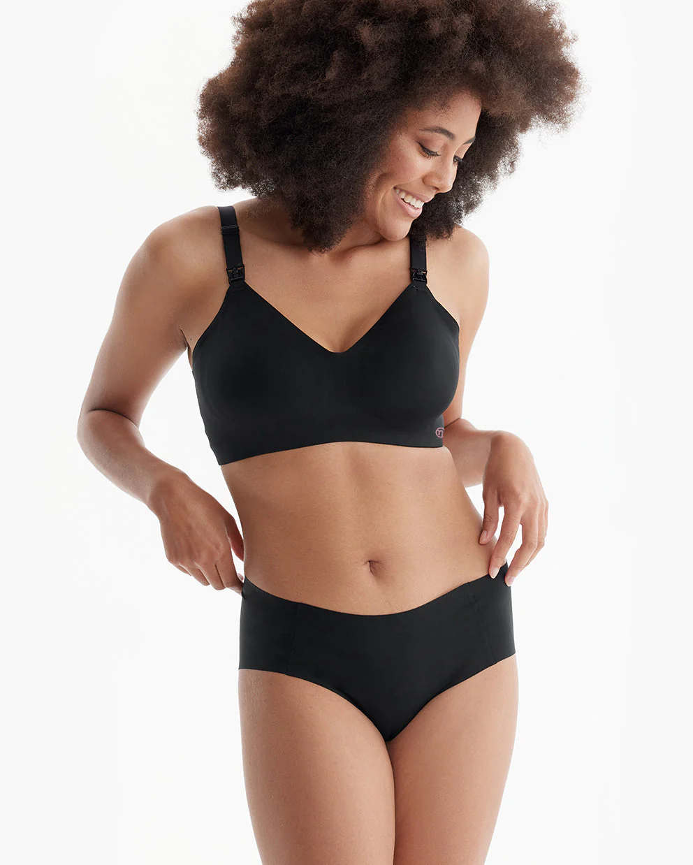 Pregnancy Comfort Bundle: Ergonest Belly Band and Ultra Soft Seamless Nursing Bra YN21 - Image 17