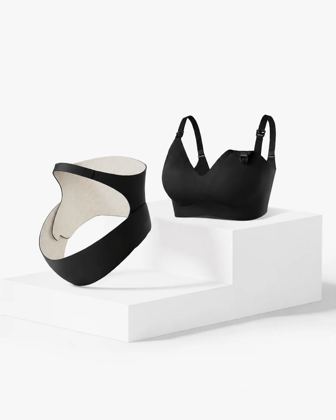 Pregnancy Comfort Bundle: Ergonest Belly Band and Ultra Soft Seamless Nursing Bra YN21 - Image 20