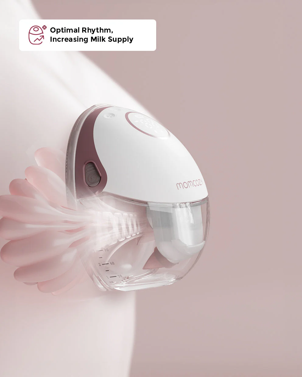 Momcozy Mobile Style™ Hands-free Slim Breast Pump | M6 - Image 3