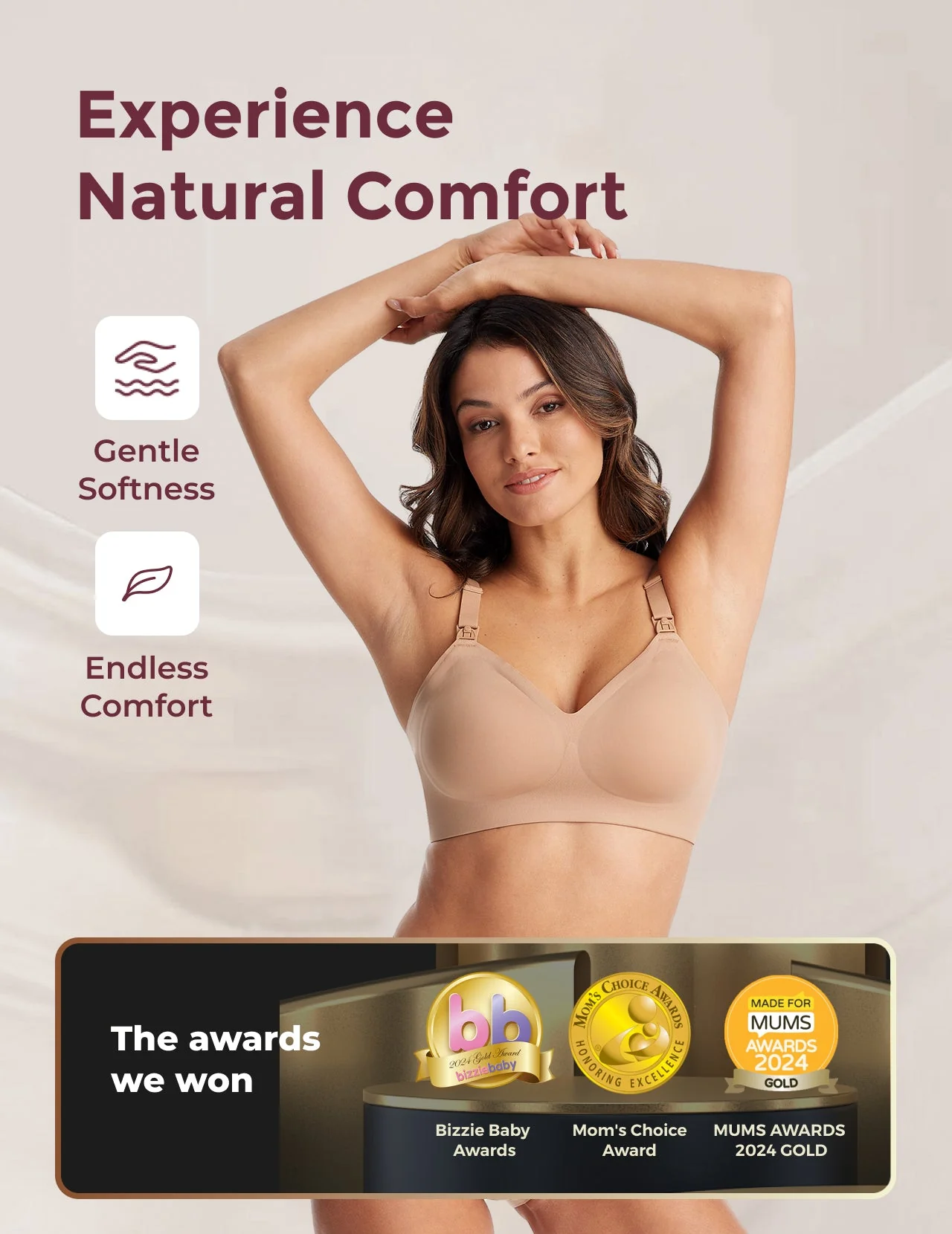 Special Gifting：Ultra Soft Seamless Nursing Bra YN21 - Image 25