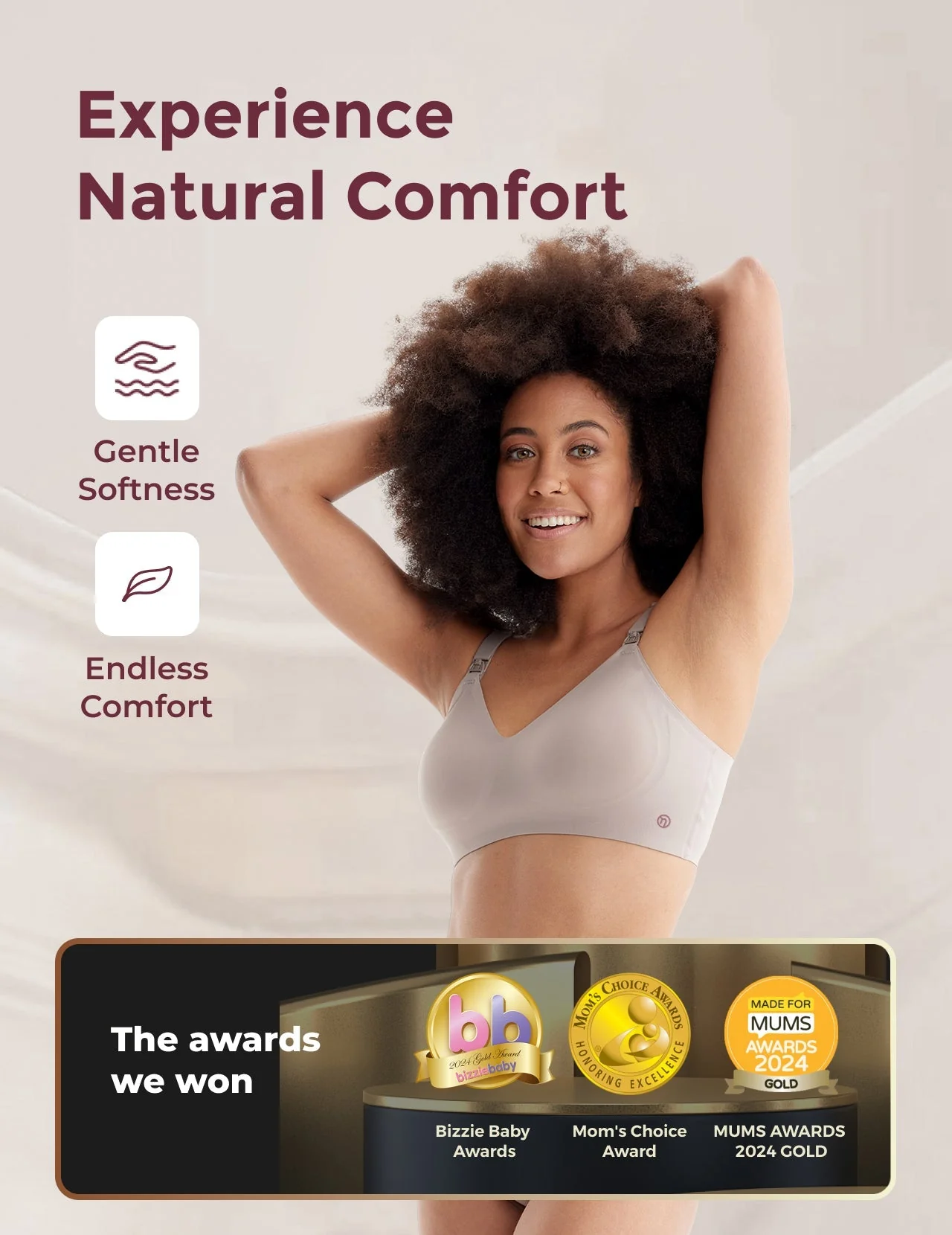 Special Gifting：Ultra Soft Seamless Nursing Bra YN21 - Image 74