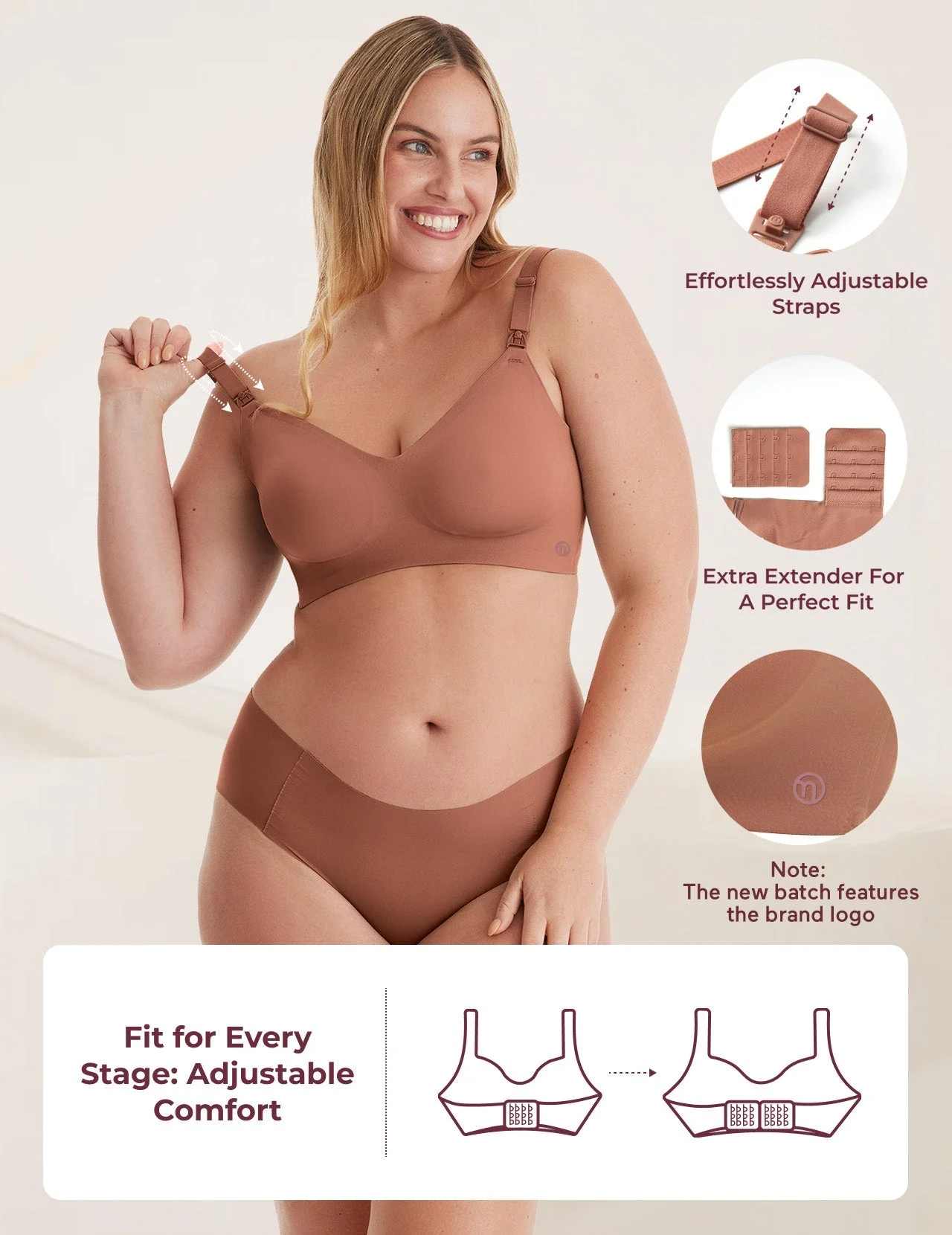 Special Gifting：Ultra Soft Seamless Nursing Bra YN21 - Image 87