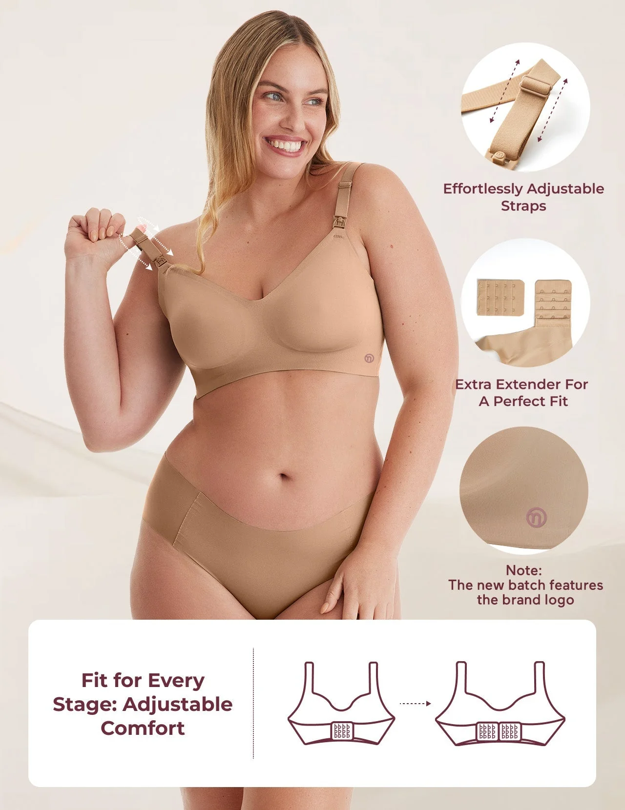 Special Gifting：Ultra Soft Seamless Nursing Bra YN21 - Image 89