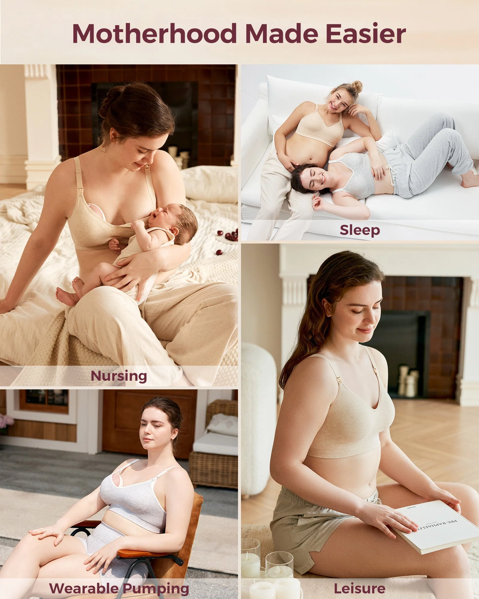 V1 Pro Bra Bundle: V1 Pro Breast Pump and US. Cotton Nursing Bra - Image 14